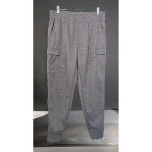 Legend Joggers Men's Large Gray Sweatpants Comfort Moisture Management Pull-On